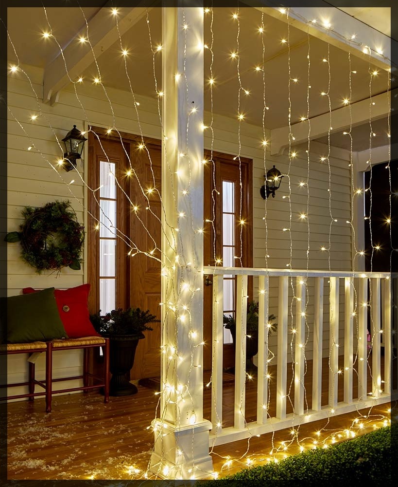 Icicle Curtain Lights