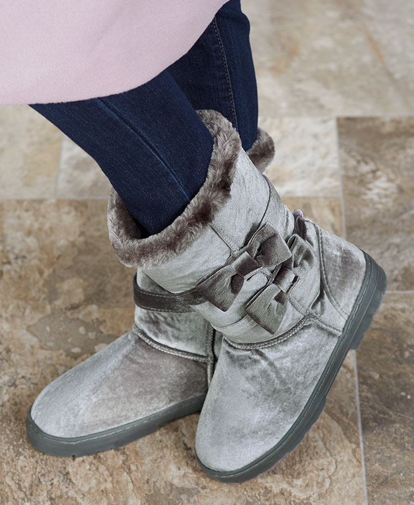 Velvet Winter Boots