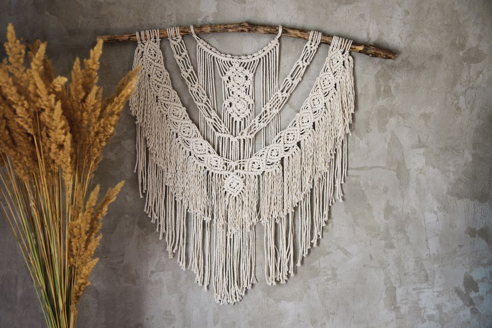Wall Decoration Ideas For Living Room - Macrame Wall Hanging