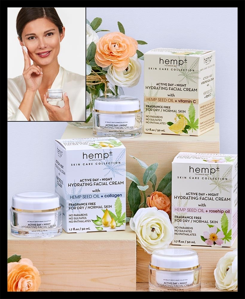 Day/Night Hemp Oil Hydrating Face Creams