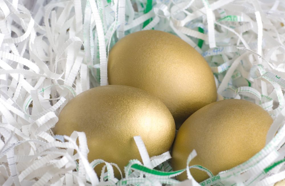 Easter Egg Hunt Ideas - Golden Eggs