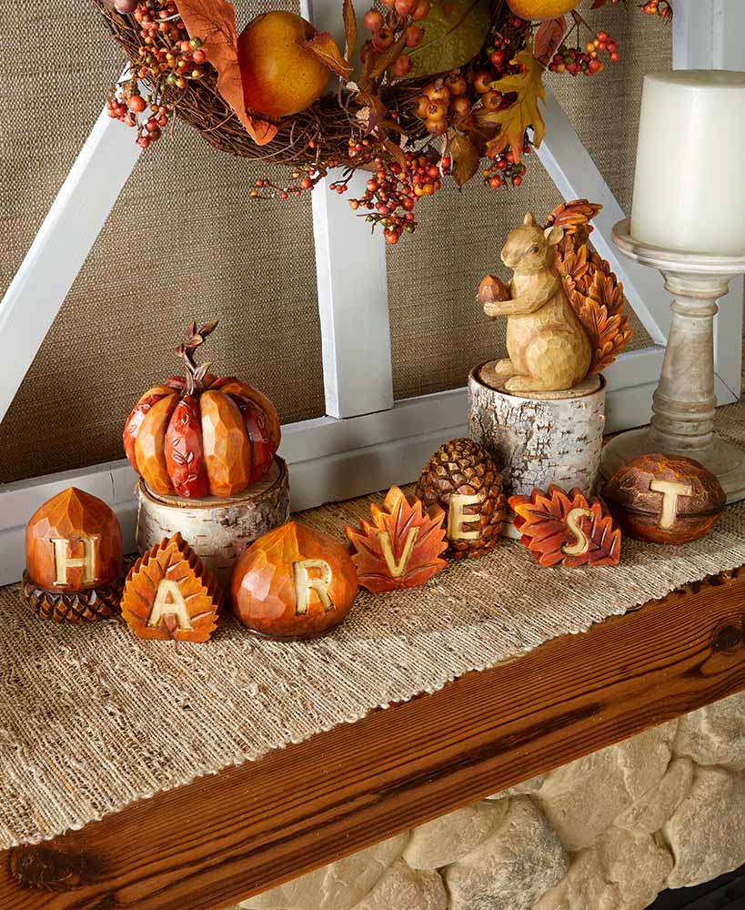 Harvest Tabletop Decor Collection