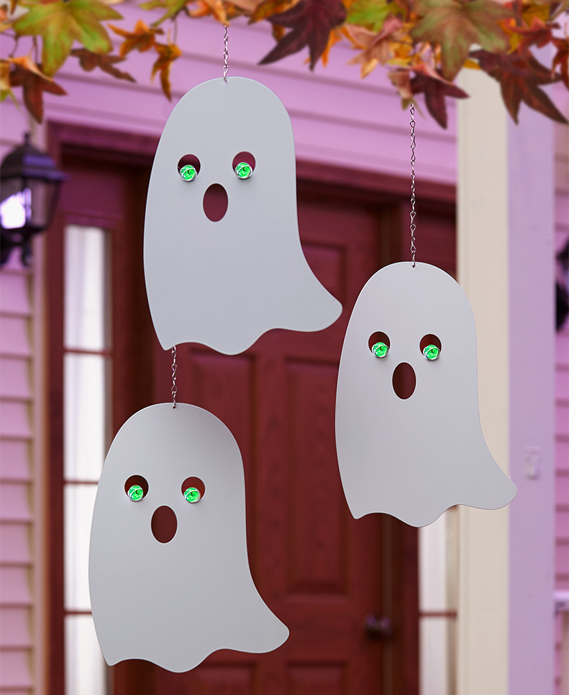 Halloween Character Decor - Glow-in-the-Dark Ghosts