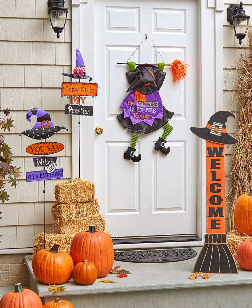 Halloween Character Decor - Welcoming Witch Decor