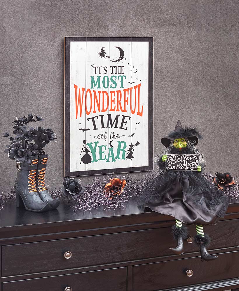 Halloween Character Decor - Witches' Favorite Time of Year Collection