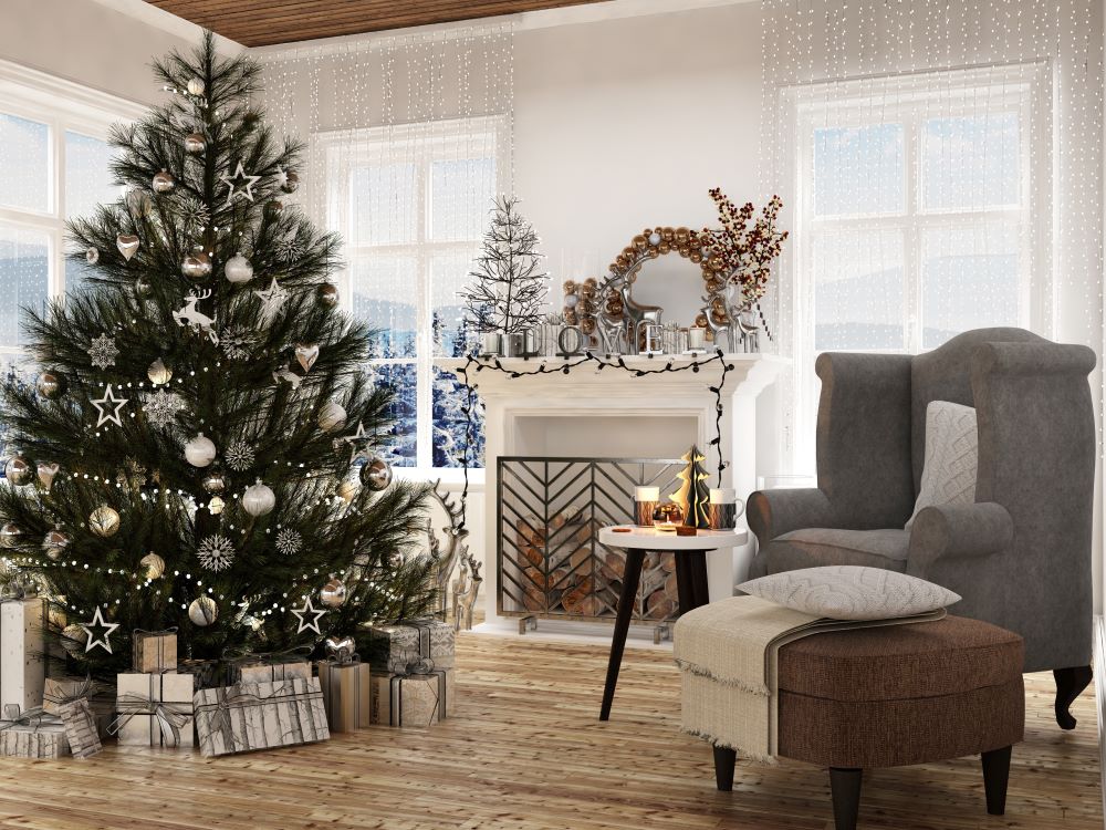 Winter Themed Christmas Tree