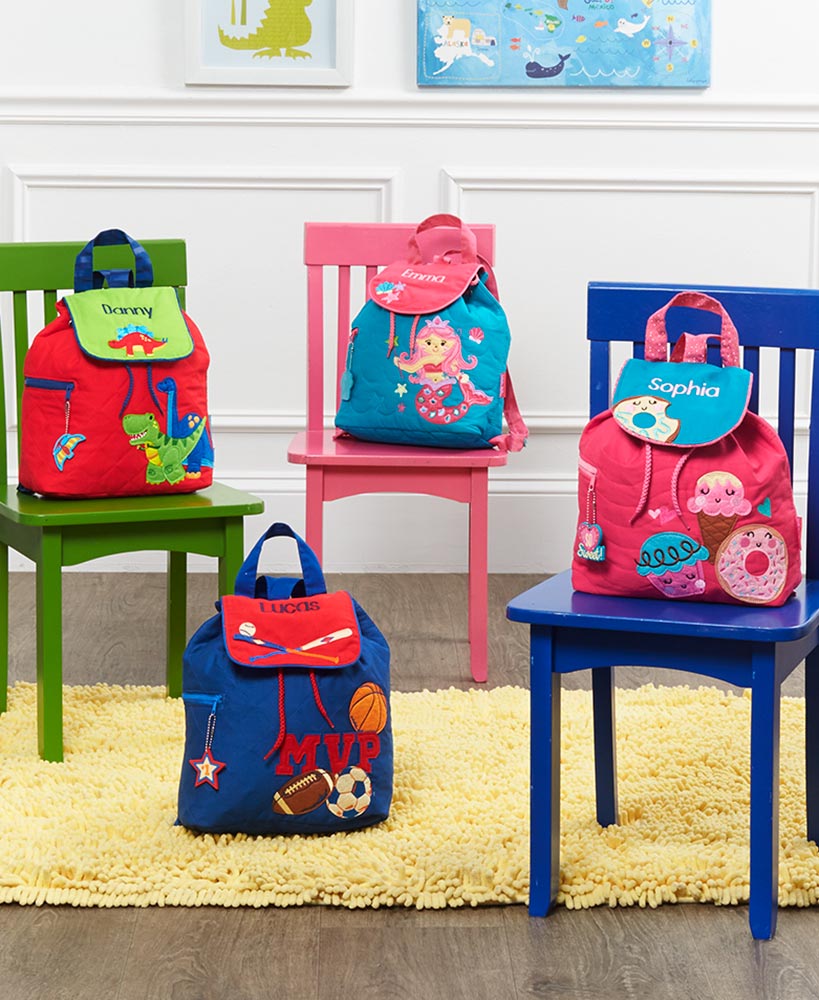 Personalized Kids' Quilted Backpacks