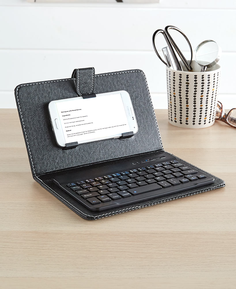 Phone/Tablet Keyboard with Cover